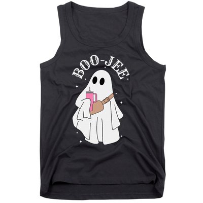 BooJee Stanley Tumbler Inspired Ghost Halloween Spooky Tank Top