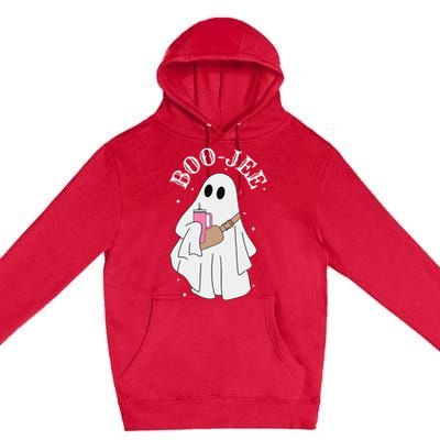 BooJee Stanley Tumbler Inspired Ghost Halloween Spooky Premium Pullover Hoodie