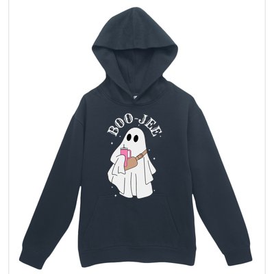 BooJee Stanley Tumbler Inspired Ghost Halloween Spooky Urban Pullover Hoodie