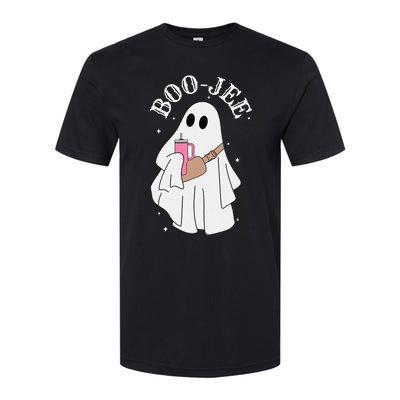 BooJee Stanley Tumbler Inspired Ghost Halloween Spooky Softstyle CVC T-Shirt