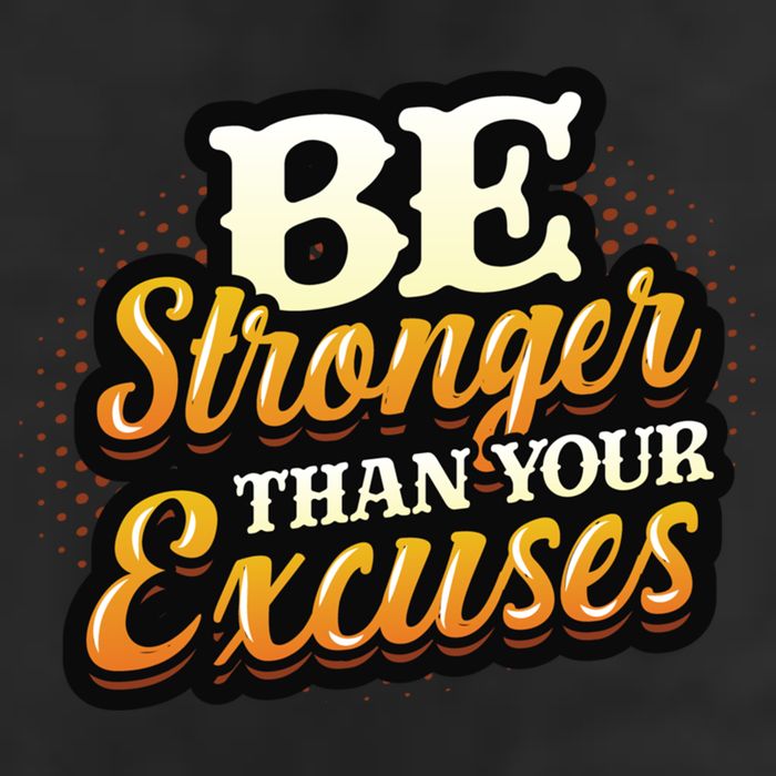 Be Stronger Than Your Excuses Fitness Cool Gift Cool Comfort Performance Bucket Hat