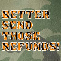 Better Send Those Refunds Cincinnati Funny Football Fan Legacy Tie Dye Trucker Hat