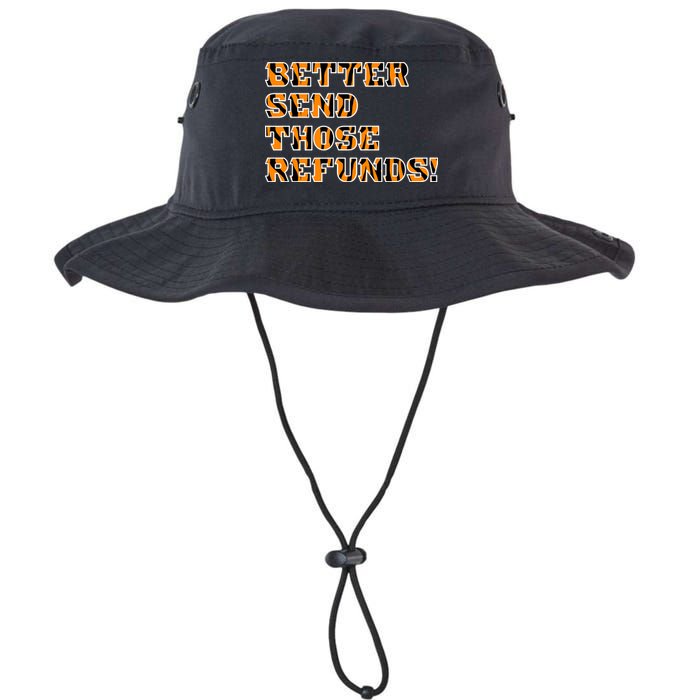Better Send Those Refunds Cincinnati Funny Football Fan Bucket Hat