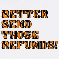 Better Send Those Refunds Cincinnati Funny Football Fan Garment-Dyed Sweatshirt
