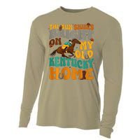 Back Side The Sun Shines Bright On My Old Ky Home Cooling Performance Long Sleeve Crew