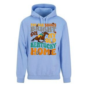 Back Side The Sun Shines Bright On My Old Ky Home Unisex Surf Hoodie