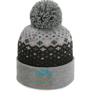 Bicycle Summer Tour The Baniff Cuffed Pom Beanie