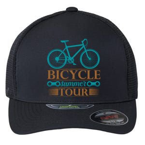 Bicycle Summer Tour Flexfit Unipanel Trucker Cap