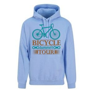 Bicycle Summer Tour Unisex Surf Hoodie