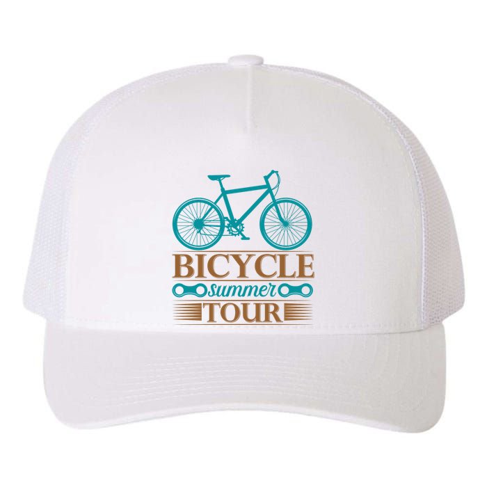 Bicycle Summer Tour Yupoong Adult 5-Panel Trucker Hat