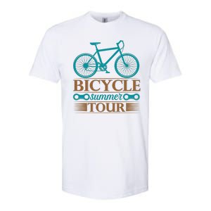 Bicycle Summer Tour Softstyle CVC T-Shirt