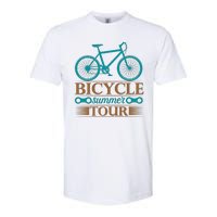 Bicycle Summer Tour Softstyle CVC T-Shirt