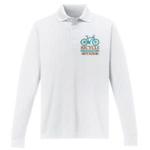 Bicycle Summer Tour Performance Long Sleeve Polo