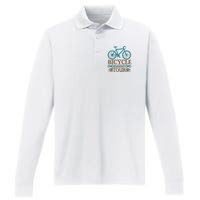 Bicycle Summer Tour Performance Long Sleeve Polo