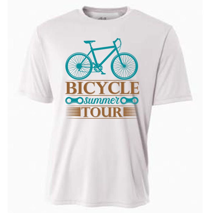 Bicycle Summer Tour Cooling Performance Crew T-Shirt