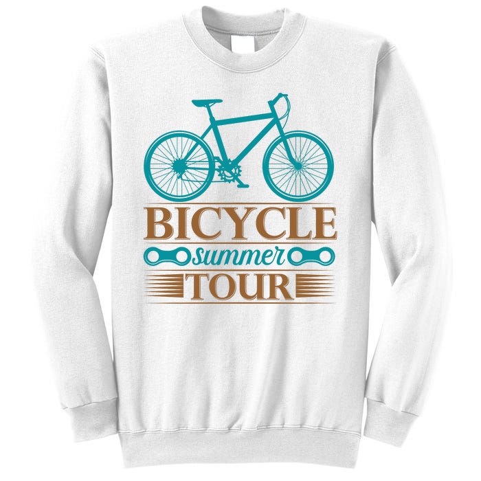 Bicycle Summer Tour Sweatshirt