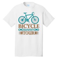 Bicycle Summer Tour Tall T-Shirt