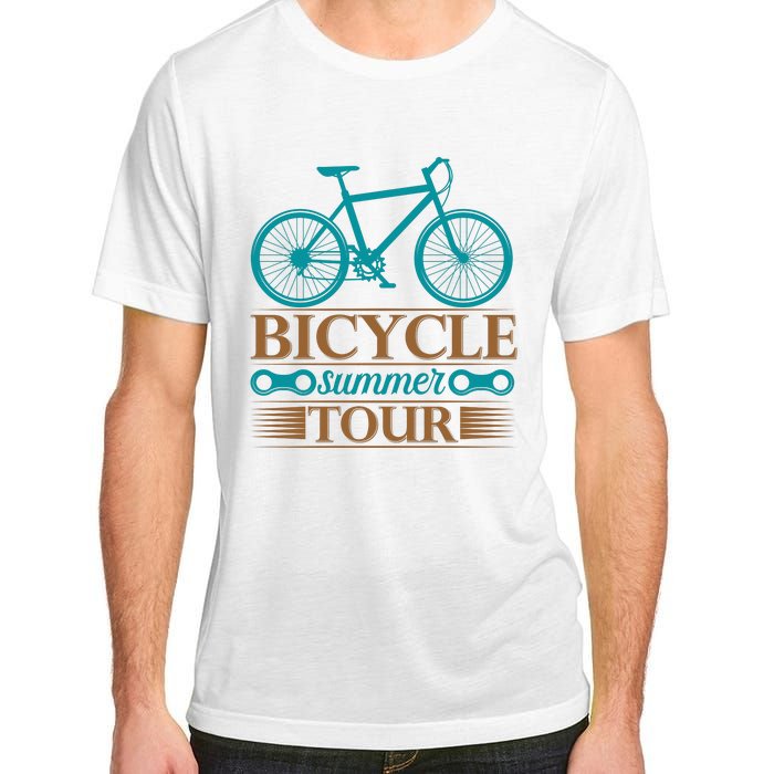 Bicycle Summer Tour Adult ChromaSoft Performance T-Shirt