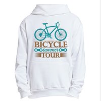 Bicycle Summer Tour Urban Pullover Hoodie