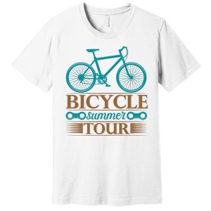 Bicycle Summer Tour Premium T-Shirt