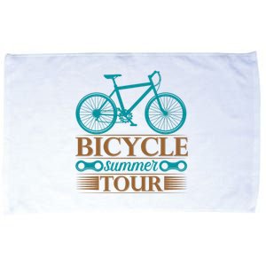 Bicycle Summer Tour Microfiber Hand Towel