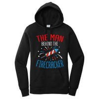 Baby Shower The Man Behind The Firecracker Women's Pullover Hoodie