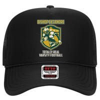 Bishop Sycamore Totally Real Varsity Football High Crown Mesh Back Trucker Hat