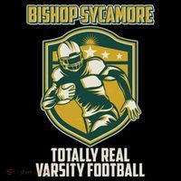 Bishop Sycamore Totally Real Varsity Football Drawstring Bag