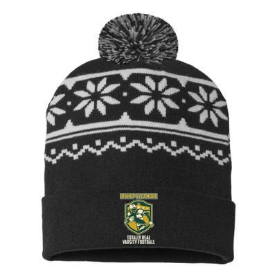 Bishop Sycamore Totally Real Varsity Football USA-Made Snowflake Beanie