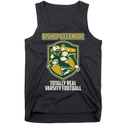 Bishop Sycamore Totally Real Varsity Football Tank Top