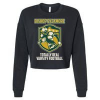 Bishop Sycamore Totally Real Varsity Football Cropped Pullover Crew