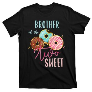 Brother Sweet Two Donut Birthday Party Theme T-Shirt