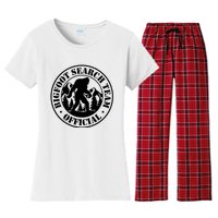 Bigfoot Search Team Bigfoot Women's Flannel Pajama Set