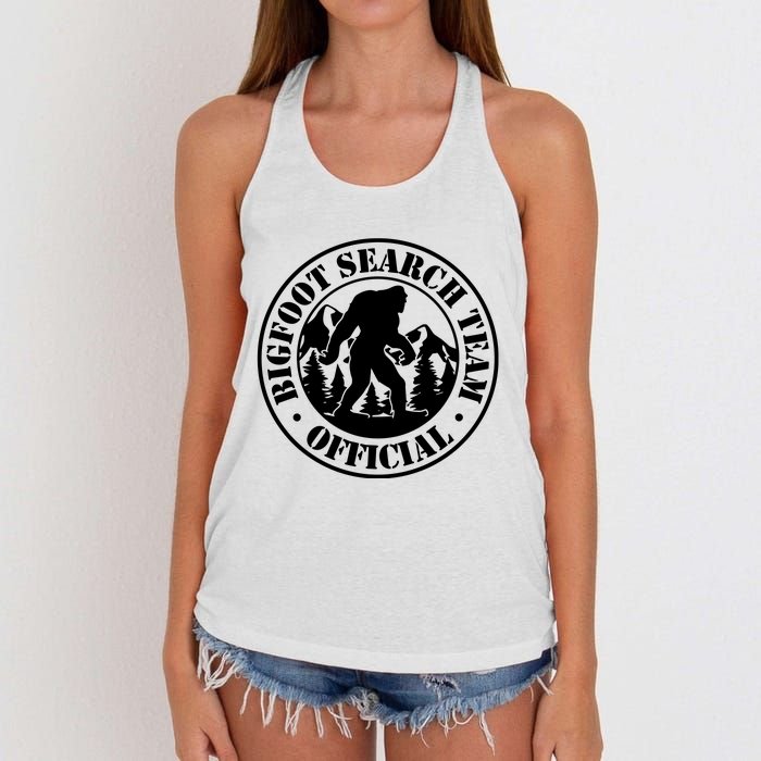 Bigfoot Search Team Bigfoot Women's Knotted Racerback Tank