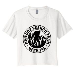 Bigfoot Search Team Bigfoot Women's Crop Top Tee