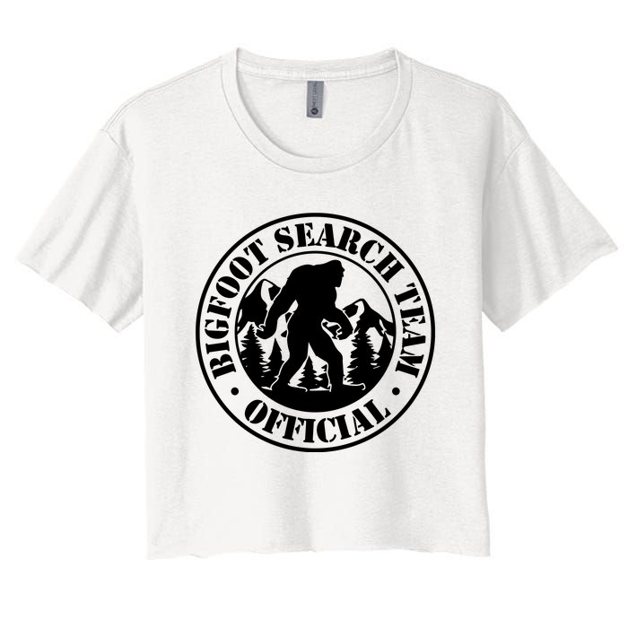 Bigfoot Search Team Bigfoot Women's Crop Top Tee