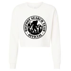 Bigfoot Search Team Bigfoot Cropped Pullover Crew