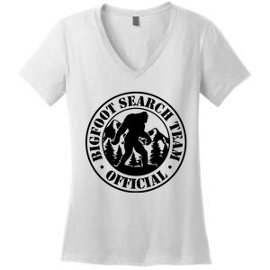 Bigfoot Search Team Bigfoot Women's V-Neck T-Shirt