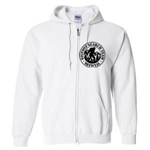 Bigfoot Search Team Bigfoot Full Zip Hoodie