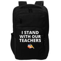 I Stand With Our Teachers support teacher & Stand Against Book Banning! Impact Tech Backpack