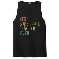 Best Substitute Teacher Ever Cool Vintage Christmas Gift PosiCharge Competitor Tank