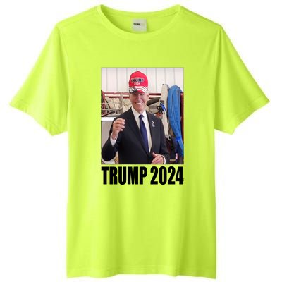 Biden Supporting Trump Funny Tall Fusion ChromaSoft Performance T-Shirt