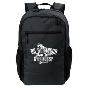 Be Stronger Than Your Strongest Excuse Running Motivation Cute Gift Daily Commute Backpack