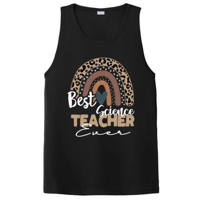 Best Science Teacher Ever Boho Rainbow Teacher Appreciation Great Gift PosiCharge Competitor Tank