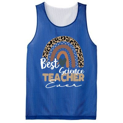 Best Science Teacher Ever Boho Rainbow Teacher Appreciation Great Gift Mesh Reversible Basketball Jersey Tank