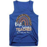 Best Science Teacher Ever Boho Rainbow Teacher Appreciation Great Gift Tank Top