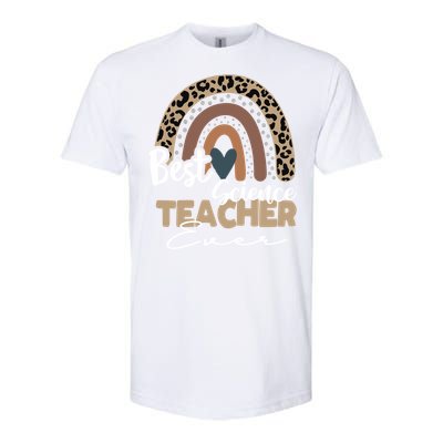 Best Science Teacher Ever Boho Rainbow Teacher Appreciation Great Gift Softstyle® CVC T-Shirt