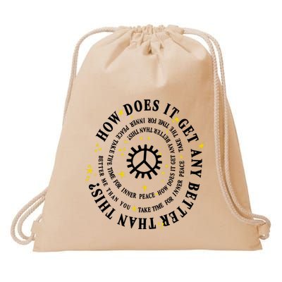 Big Sean Together Forever How Does It Get Any Better Than This Drawstring Bag