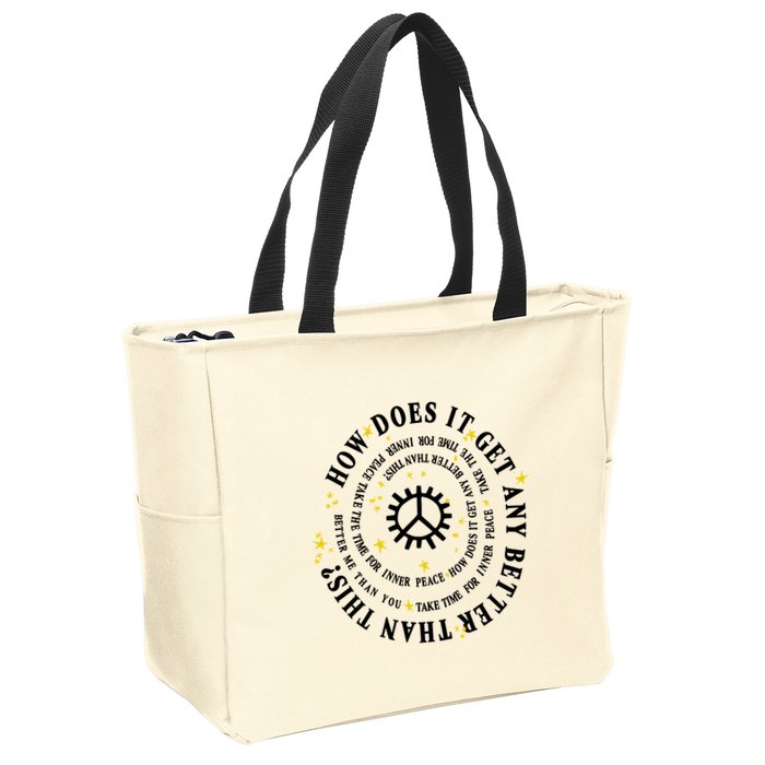 Big Sean Together Forever How Does It Get Any Better Than This Zip Tote Bag