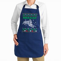 Braaap Snowmobiling Ugly Christmas Apron